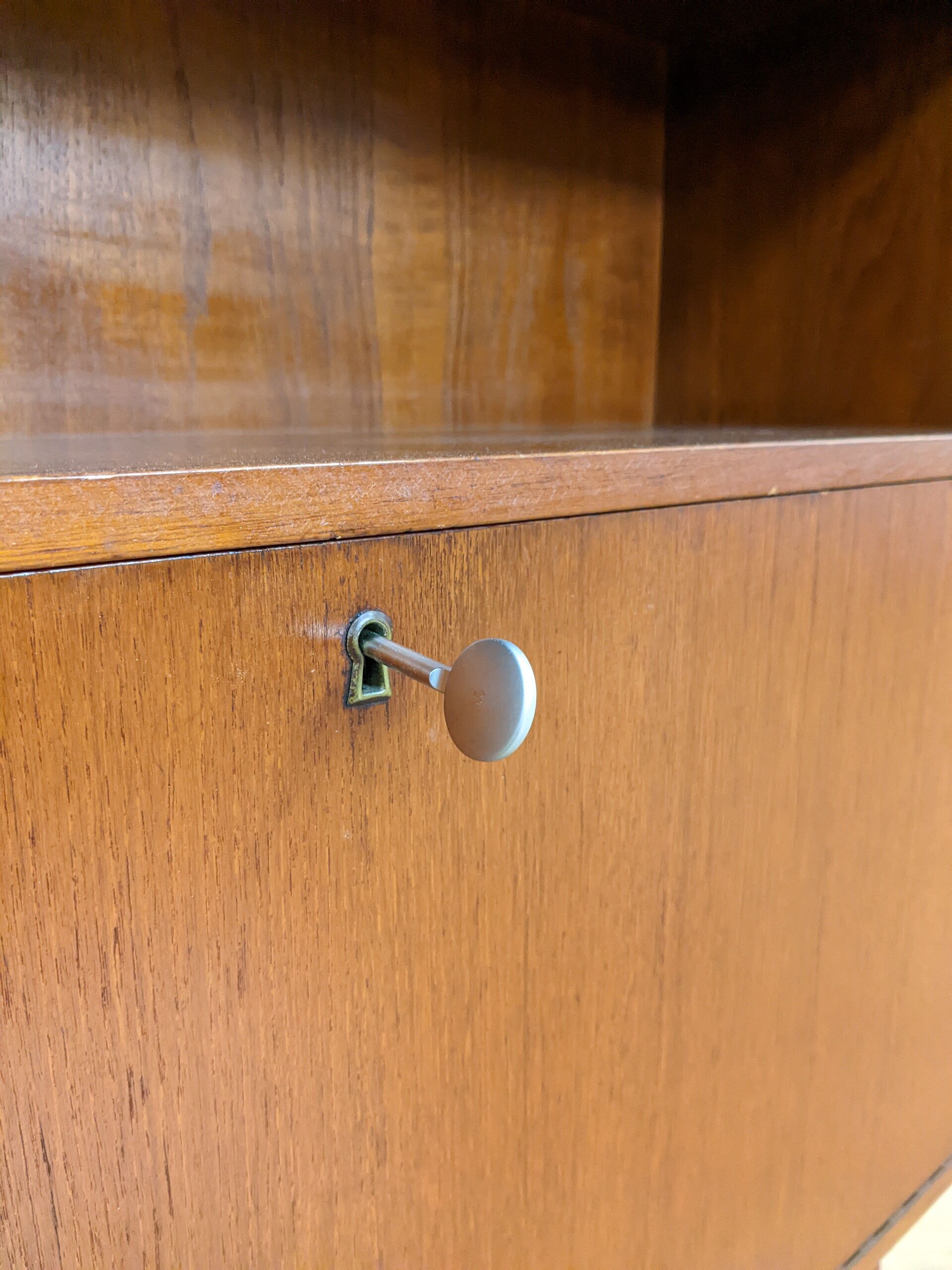 Scandinavian teak bookcase