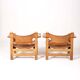 Pair of The Spanish Chair model BM2226 armchairs by Børge Mogensen
