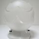 Porcelain ball lamp and art deco style glass