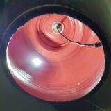 Hand-turned ceramic / glazed vase lamp holders 1970s (most likely French)