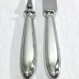 Christofle – silver metal crossed ribbon cutting service