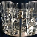 Vintage caviar and vodka service