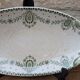 Ravier Creil and Montereau Service Brussels Labrador green frieze decoration