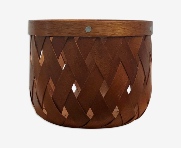 Cache-pot ou panier tressé
