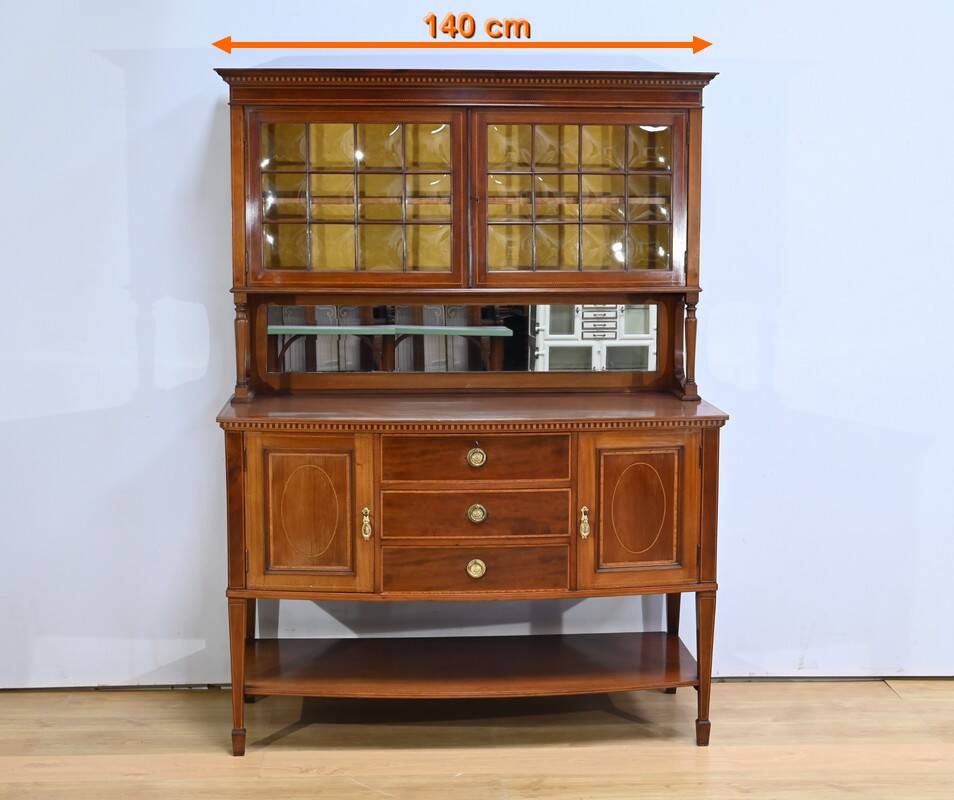 Two-body mahogany buffet - 1920