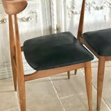 Pair of vintage Scandinavian chairs