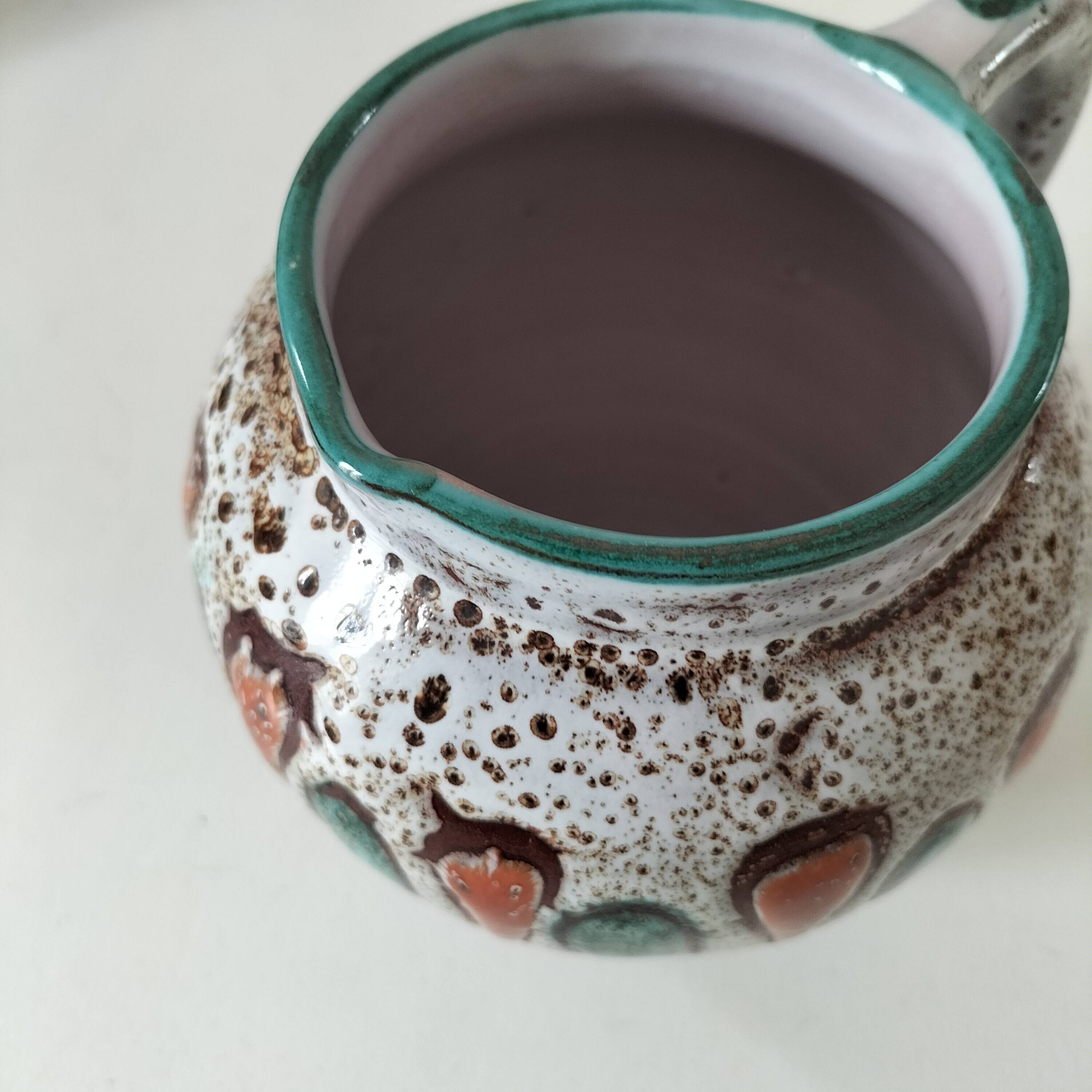 Signed Vallauris pitcher