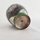 Small copper vase enamelled Persian decoration, circa 1940