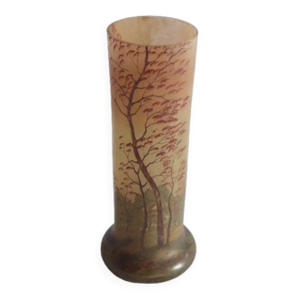 Vase rouleau en verre