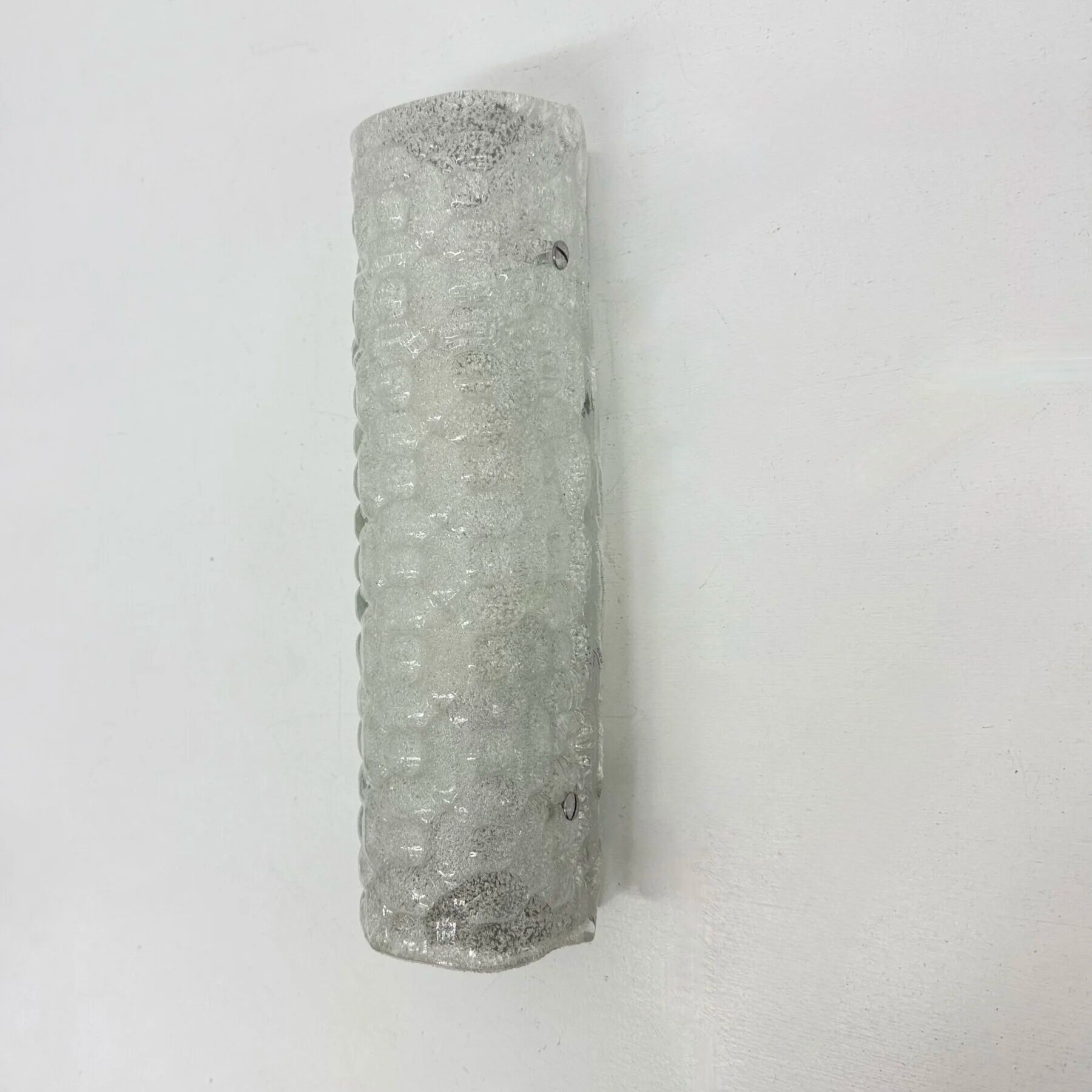 Mid-century Hustadt Leuchten design Murano glass wall sconces, Germany, 1970s