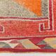 3x12 Turkish Runner Faded Pink & Grey Turkish Wool Runner Rug, 96x352Cm