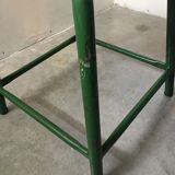 Green military stool
