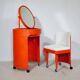 Vanity Table in Plastic by Studio Kastilia for Fanini Fain S.P.A., 1970s