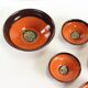 Set Of Ceramic Bowls By Ditta Abrhamova, Czechoslovakia 1980s