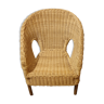 Rattan armchair