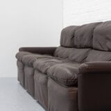 Leather modular sofa, 1970s