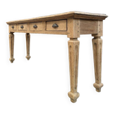 Console en chêne début XXème
