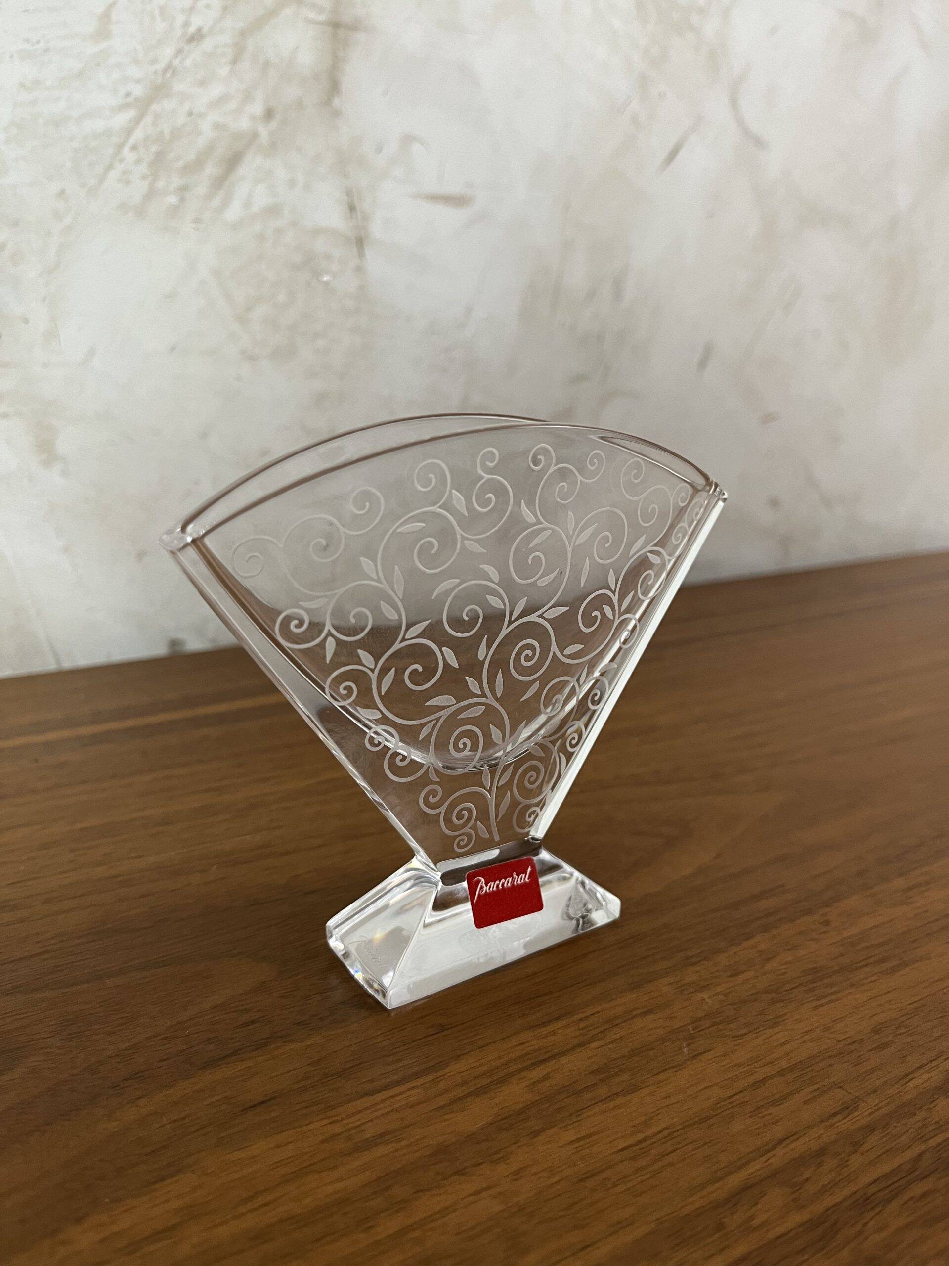 Vase Baccarat en cristal
