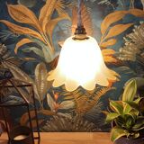 Vintage tulip hand lamp
