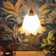 Vintage tulip hand lamp