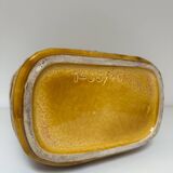 Large German ceramic vase 1970, vintage