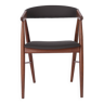1 des 2 chaises vintage des années 1960 par Ejnar Larsen & Aksel Bender, Danemark