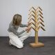Geometric abstract sculpture by Herma Steur, 2000s