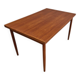 Extendable dining table in teak Mid Century Modern 1960s