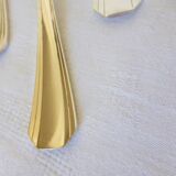 5 Christofle Art Deco style silver-plated tablespoons 2106257