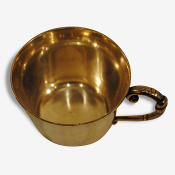 Cup House Christofle silver metal