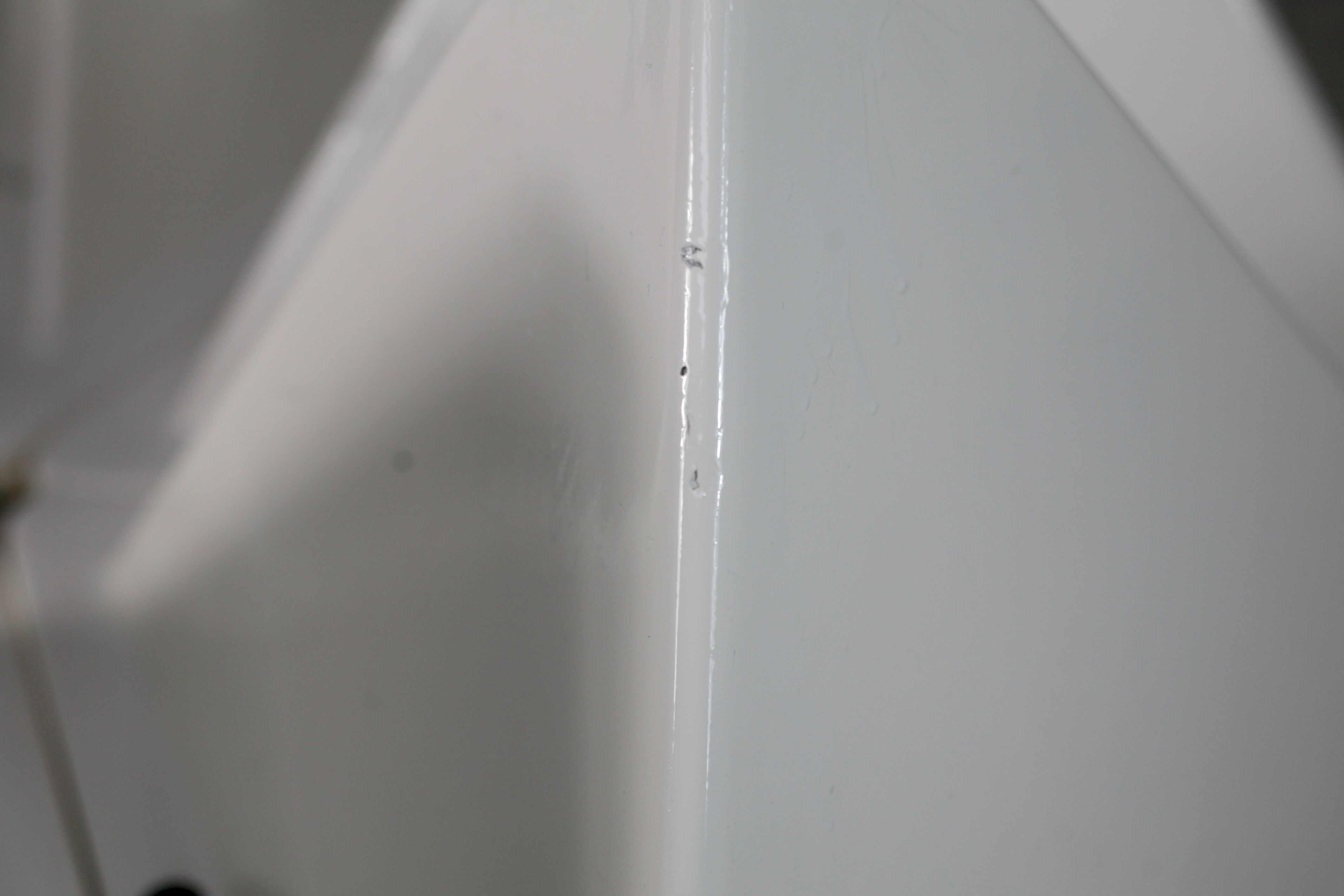 Fiberglass circa 1970. 6 tetrahedron-shaped elements. France.