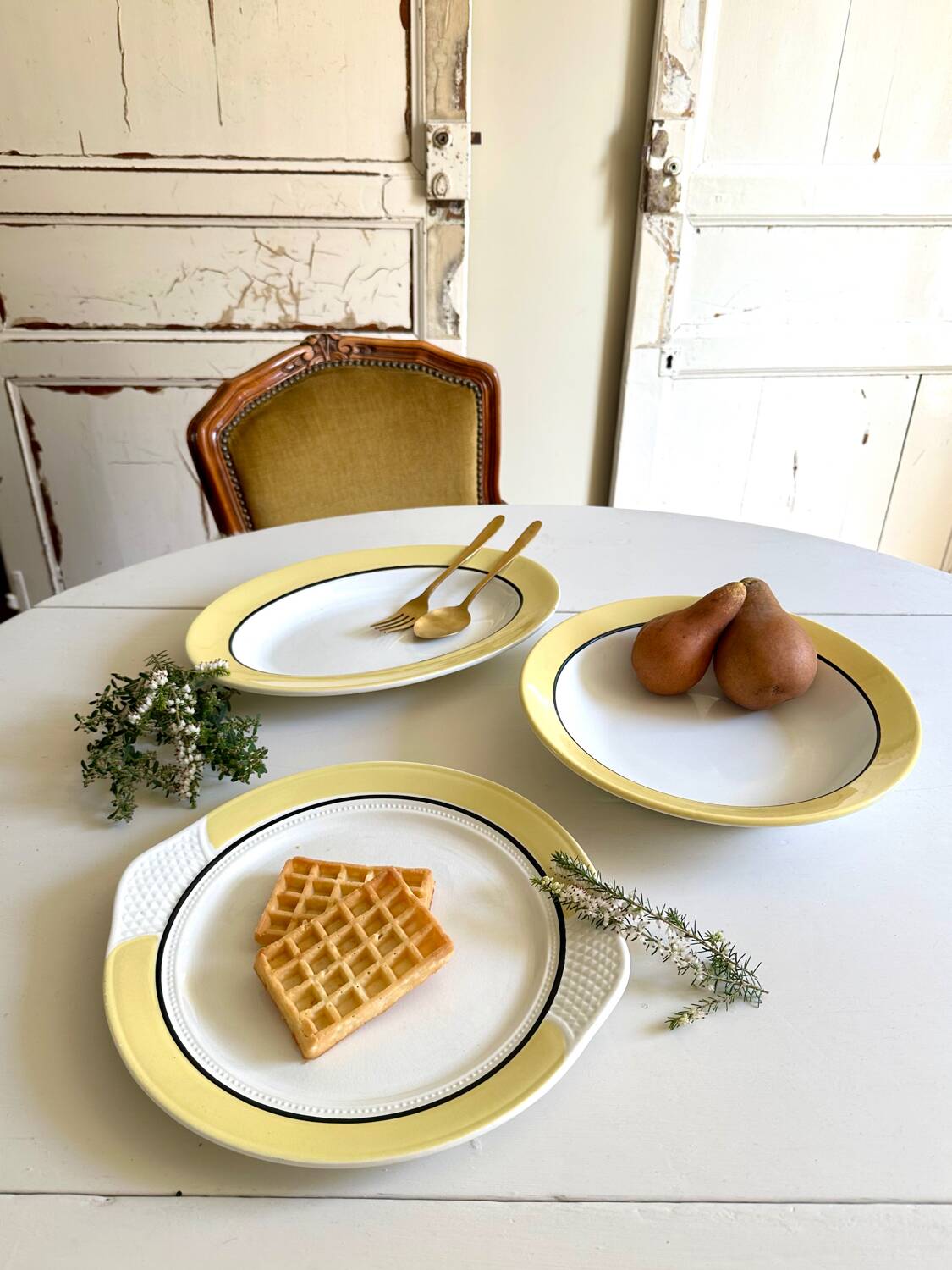 Ensemble de 3 plats L’amandinoise