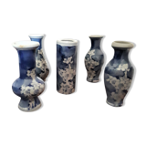 Set of vases decoration Chinese style