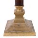 Set brass column table lamps 1970s de knudt belgium