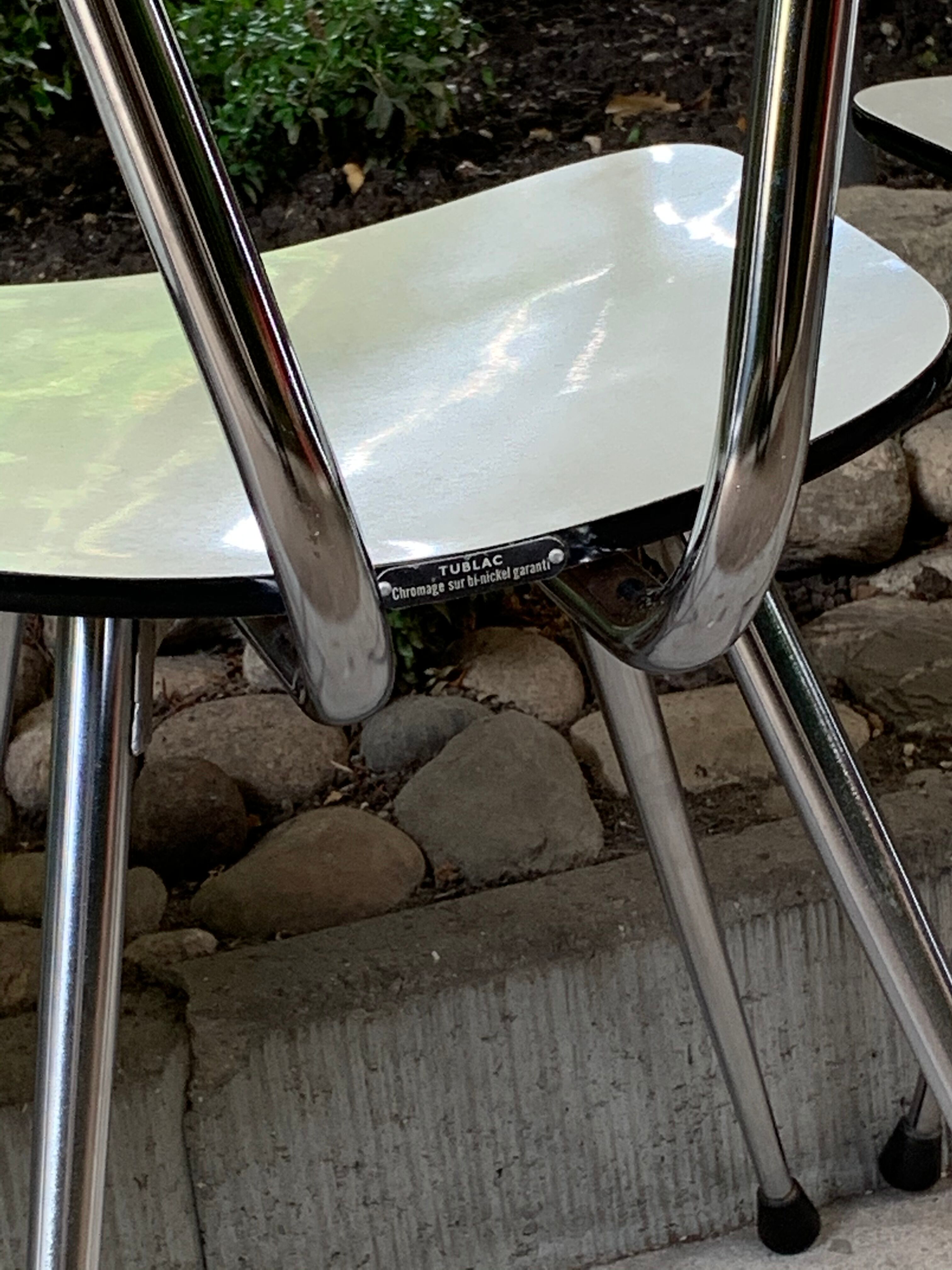 Tublac compass formica 5 chairs