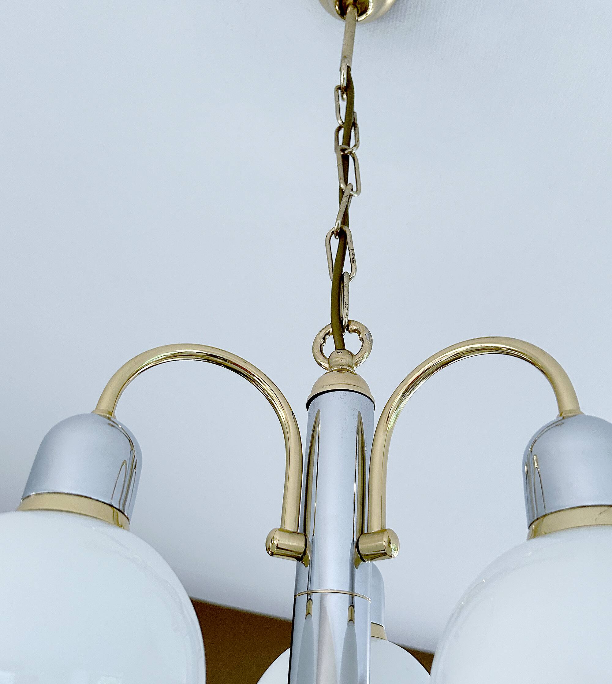 Vintage Cascade Glass Pendant Light