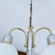 Suspension vintage en verre cascade