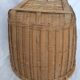 Old rattan basket