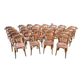 30 chaises de restaurant bistrot café vintage bois courbé