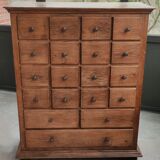 Oak craft furniture 19 drawers