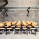 Stackable school chair 32