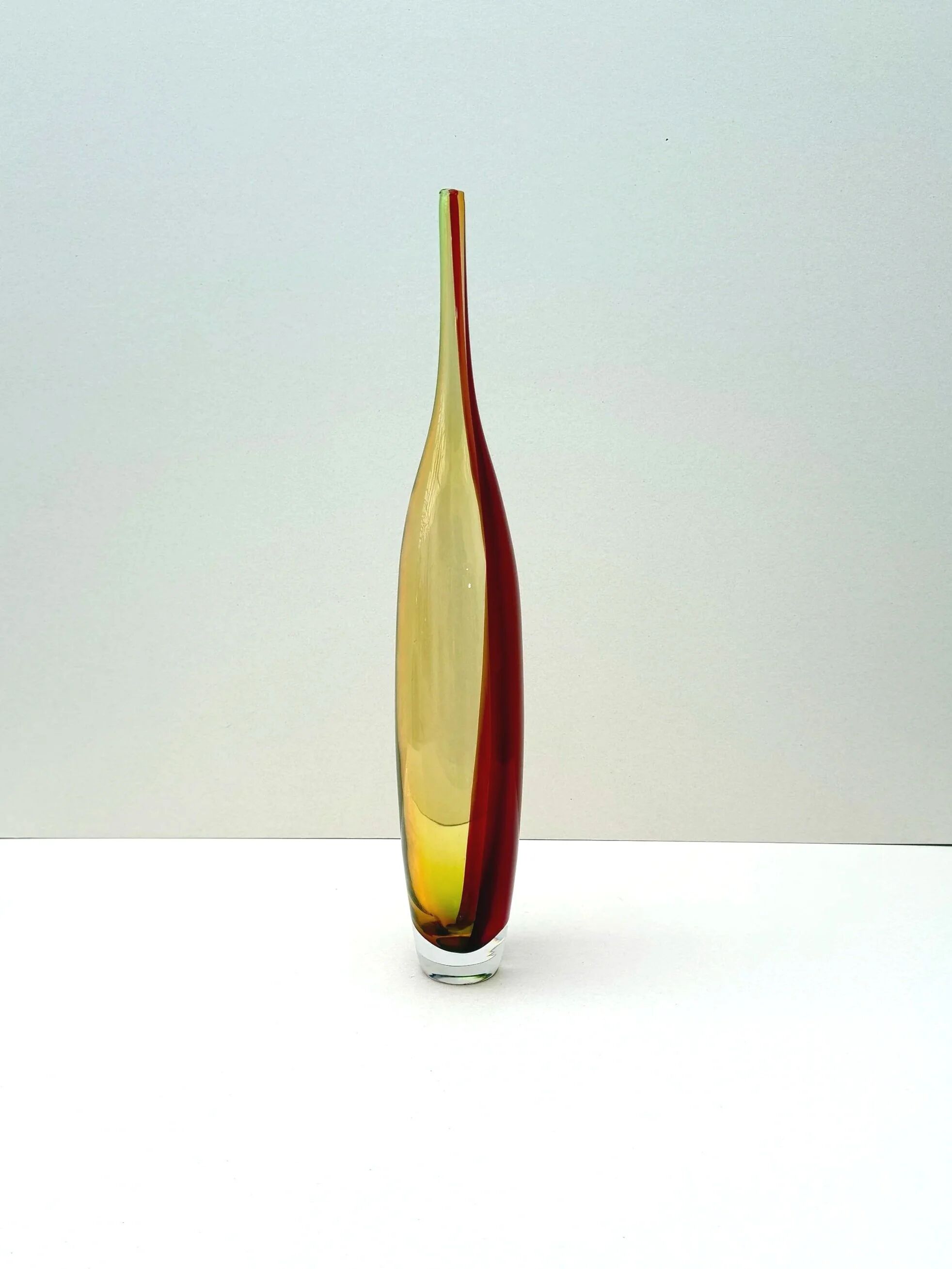 Kjell Engman vase for Kosta Boda in blown glass, Sweden