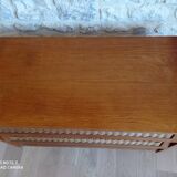 Commode en rotin