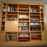 Architect bookcase - beech veneer
