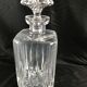 Cut crystal whisky decanter