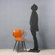 1960s chair made of curved plywood