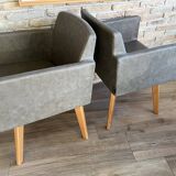 Paire de Fauteuils de table