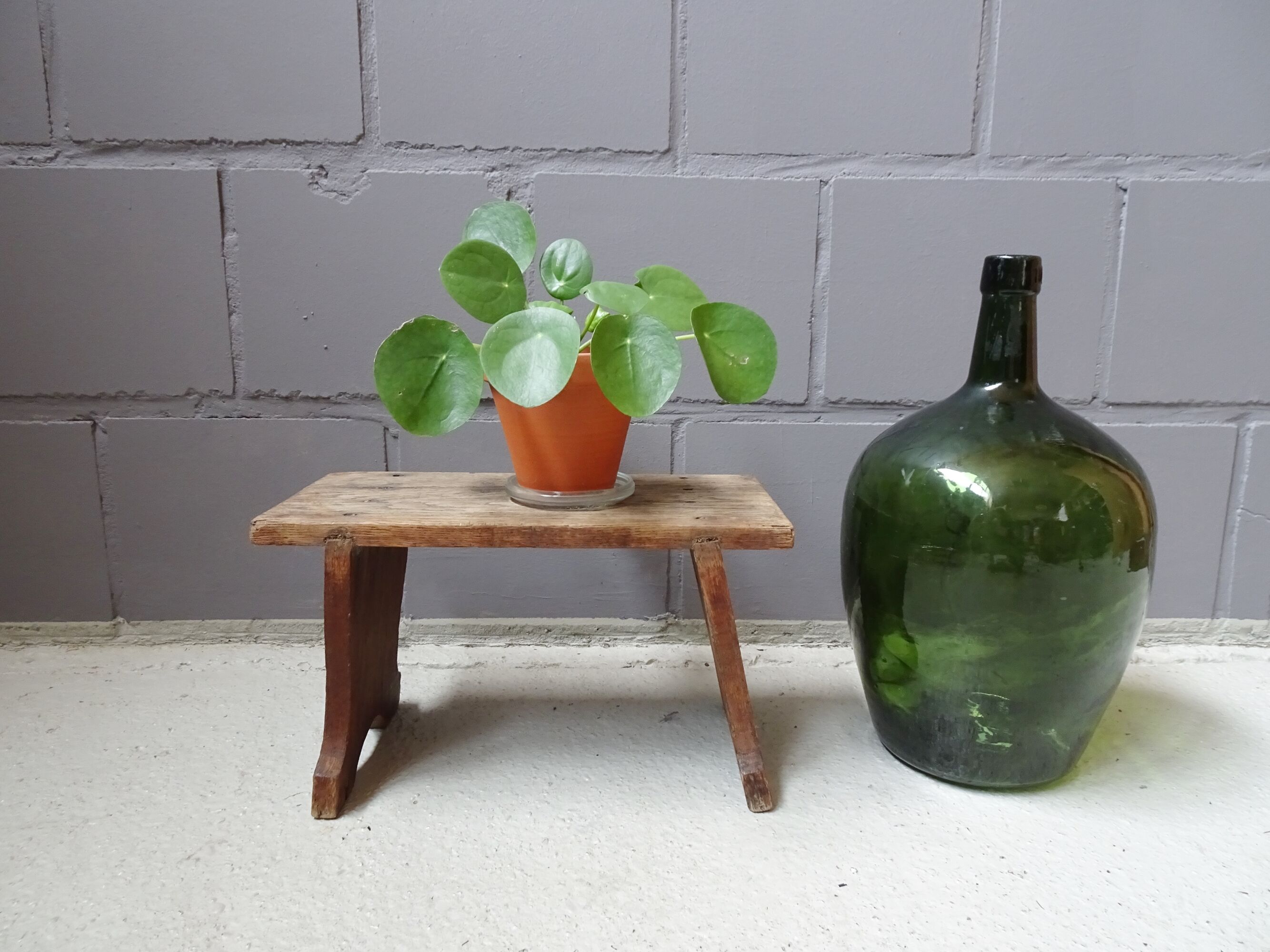 Oak stool