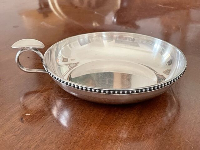 Empty ashtray Christofle pocket / Gallia silver metal