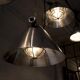 Polish pendant lamp fully polished